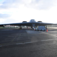 ラジェス航空基地でのB-2（Image：USAF）