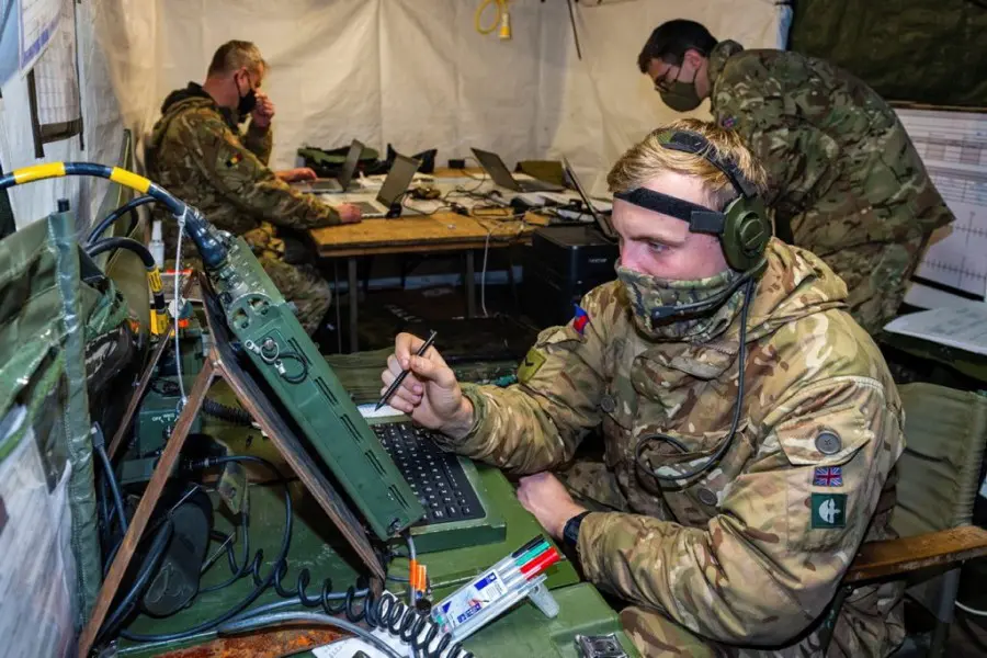 イギリス陸軍の戦術情報通信システム（Image：Crown Copyright）