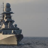 2代目カルロ・ベルガミーニ級フリゲート5番艦アルピーノ（Image：イタリア海軍）