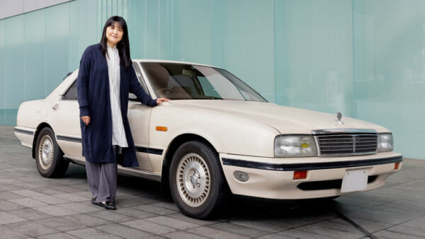 伊藤かずえさんと愛車シーマ・タイプIIリミテッド（E-FPAY31）