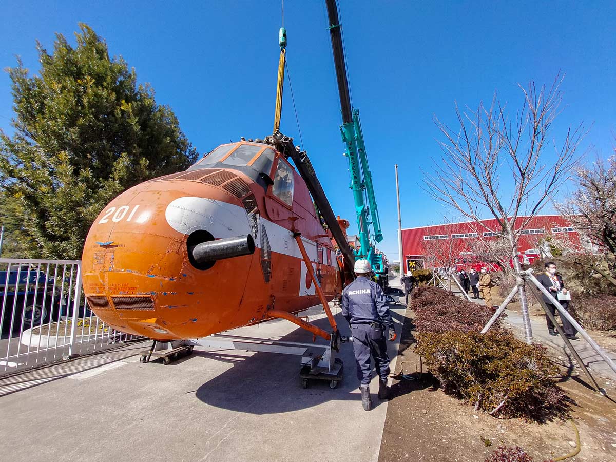 国立科学博物館らが茨城に「科博廣澤航空博物館」開設　南極観測ヘリS-58を移送