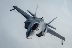 アイスランド上空でのノルウェー空軍F-35A（Image：ノルウェー空軍）