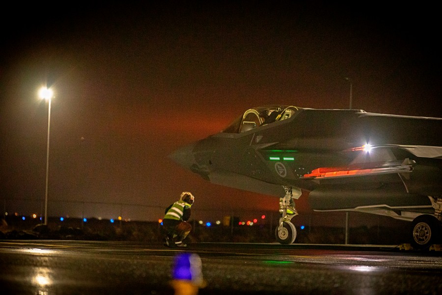 夜間訓練（Image：ノルウェー空軍）