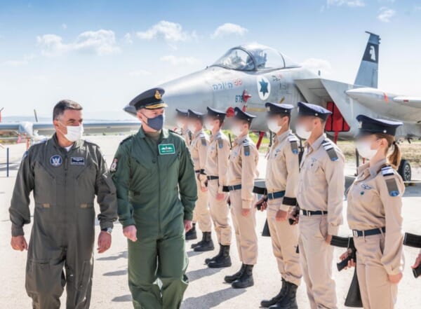 イスラエルを初訪問したイギリス空軍のウィグストン参謀総長（Image：Crown Copyright）