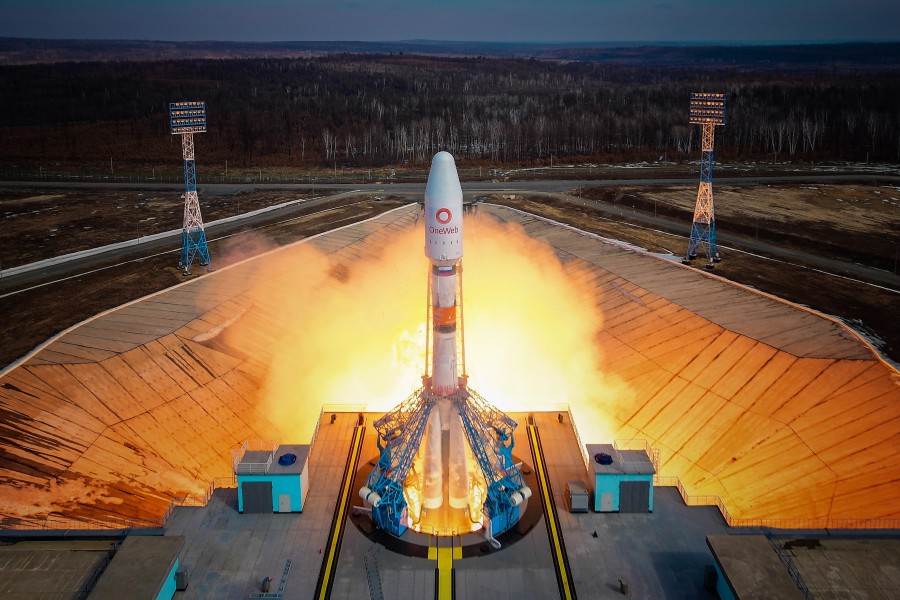 打ち上げられるソユーズ2.1bロケット（Image：Roscosmos）