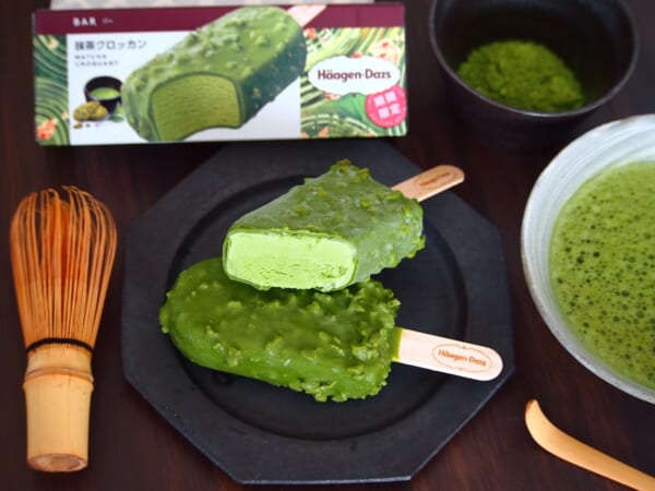 ハーゲンダッツバーの新作！抹茶尽くしの「抹茶クロッカン」期間限定発売