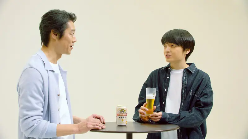 緊張した表情で始まった堤さんと岡山さんとのトーク