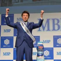 松岡修造さんがステージに登場