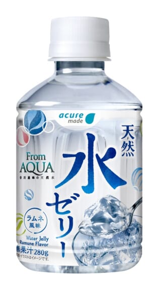 SNSで話題の透明スイーツ「天然水ゼリー」の再販が決定