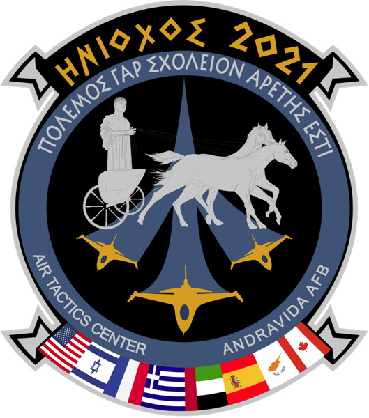 「INIOCHOS 21」のインシグニア（Image：ギリシャ空軍）