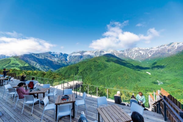 白馬岩岳リゾート標高1289mの山頂にある「HAKUBA MOUNTEN HARBOR」
