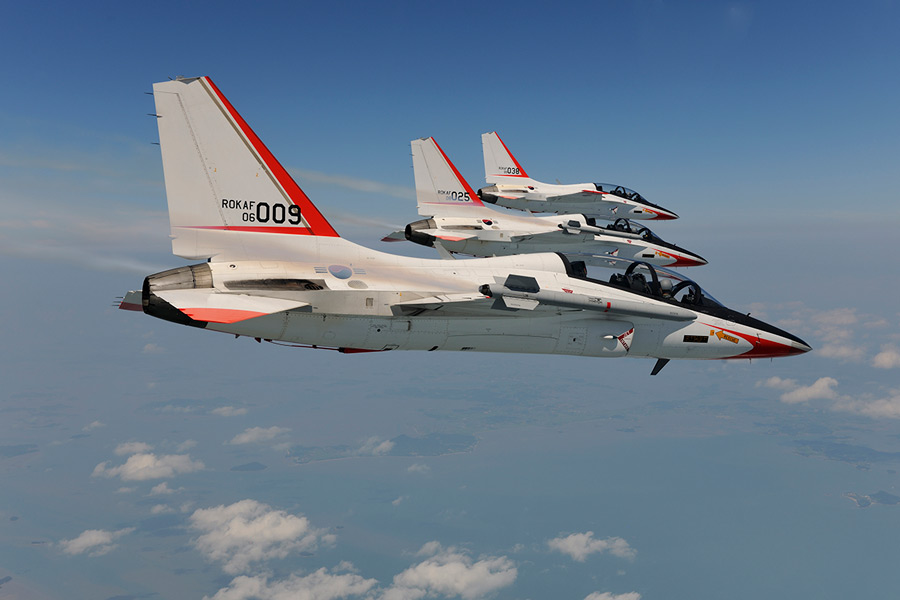 ロッキード・マーティンの協力で完成した韓国空軍のT-50（Image：KAI）