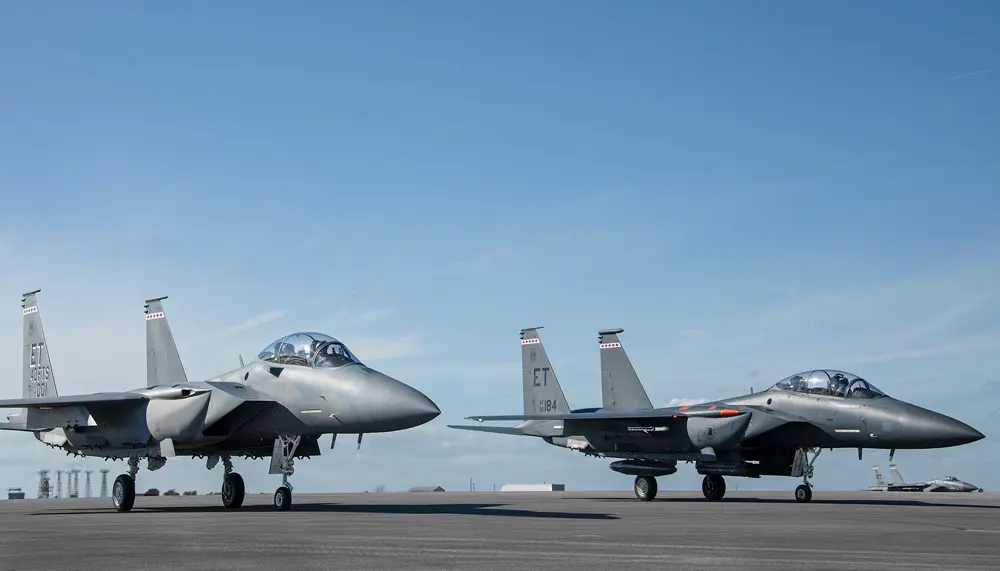 F-15EXノーザンエッジ21で運用テストと大規模な部隊統合を初公開