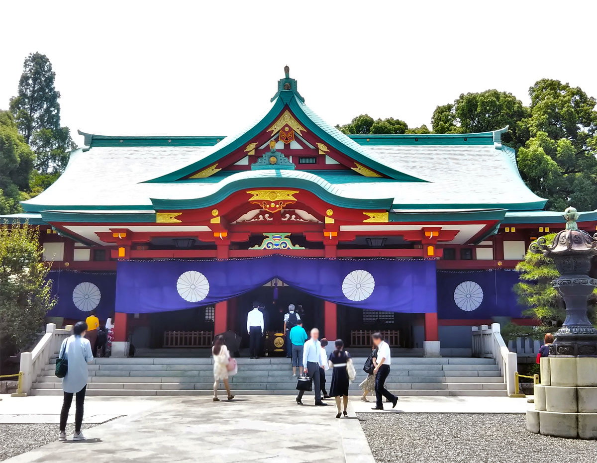 日枝神社（石川晶子撮影）