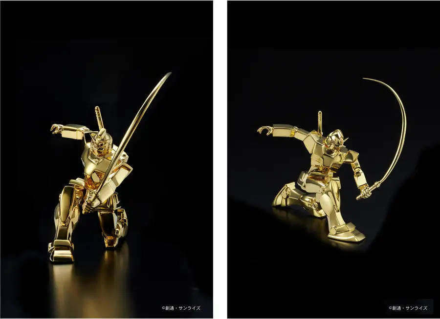 純金ガンダム お値段2,640万円！『機動戦士ガンダム』のRX-78-2 ガンダムと