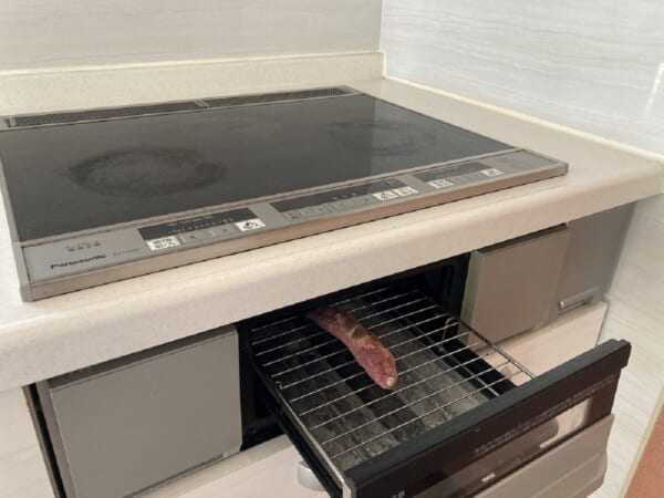 前の住人はとんでもないものを残していきました。それは「焼き芋」です。