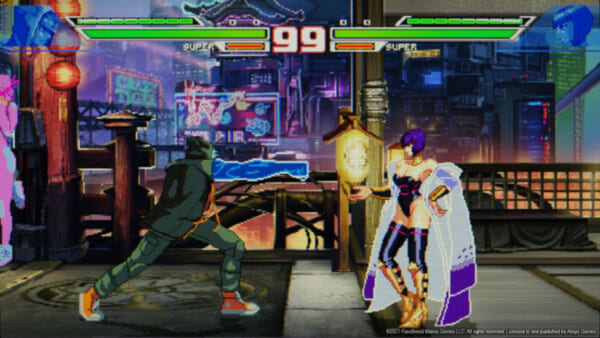 「Blazing Strike」デモ版の画面（Image：Aksys Games）