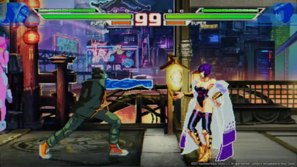 「Blazing Strike」デモ版の画面（Image：Aksys Games）