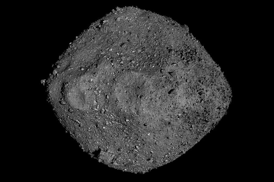 OSIRIS-RExが撮影した小惑星ベンヌ（Image：NASA／アリゾナ州立大学）