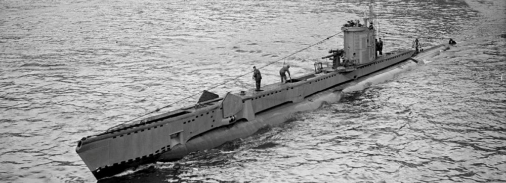 1943年に撮影された潜水艦ヴェンチャラー（Image：Crown Copyright）