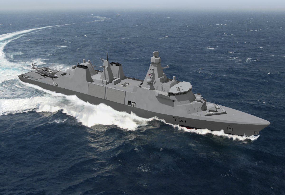 イギリス海軍31型フリゲート5隻の艦名決定「インスピレーション級」と命名