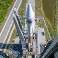 「SBIRS GEO-5」のロールアウト（Image：ULA）