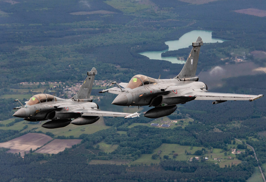 フランスのラファール（Image：USAF）