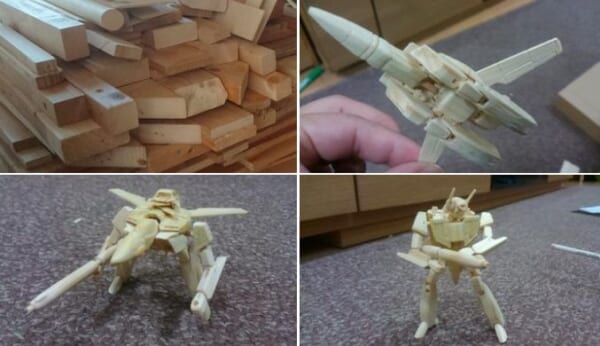 廃材でヤックデカルチャーな木工アートを製作するTwitterユーザーが話題。