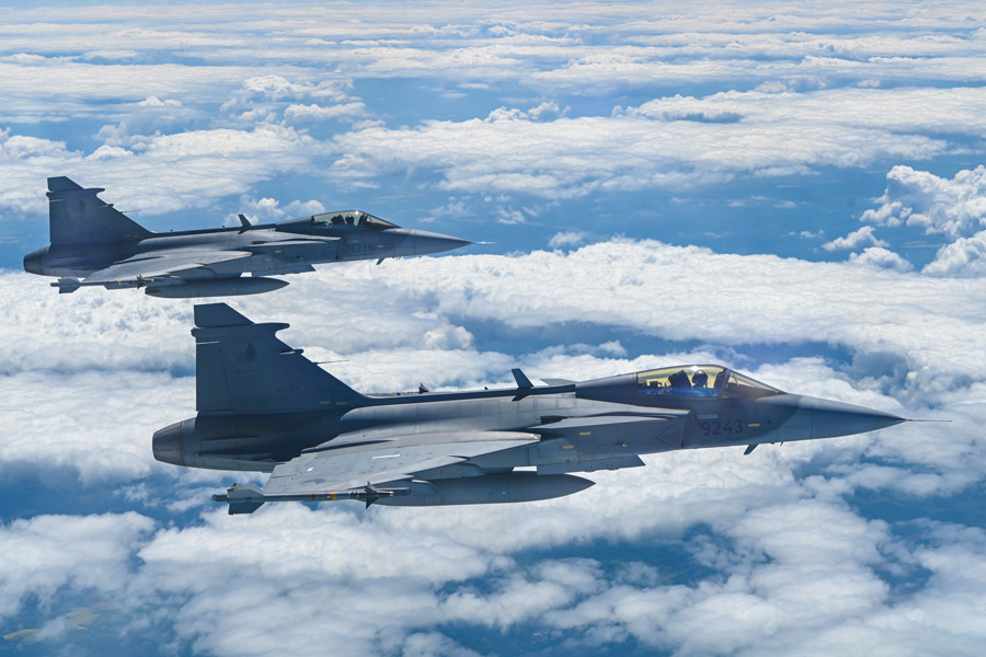 チェコ空軍のグリペン（Image：USAF）