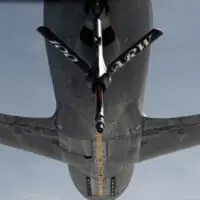 空中給油を受けるB-52H（Image：USAF）