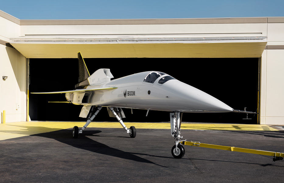 技術実証機XB-1（Image：Boom Supersonic）