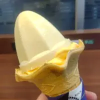 今でも「ミニストップ」で見られるソフトクリーム用の「デザートキャップ」