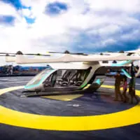 発着場でのeVTOL（Image：Embraer）