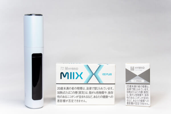 lil HYBRIDとMIIX アイス プラス