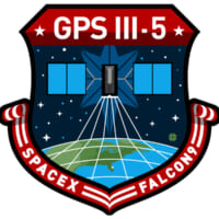 GPS III 5号機打ち上げミッションのエンブレム（Image：SpaceX）