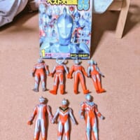 ウルトラマンのソフビ