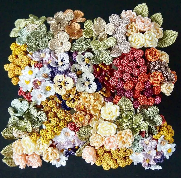糸とかぎ針から生み出される芸術 クロッシェの花は心ときめく