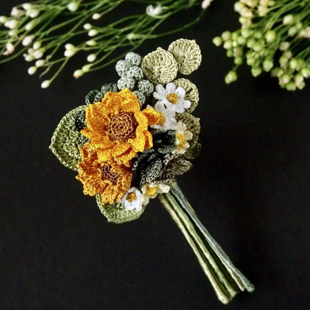 糸とかぎ針から生み出される芸術 クロッシェの花は心ときめく