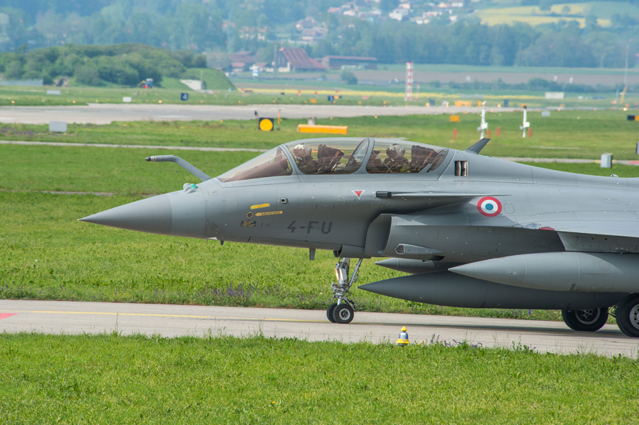 スイス空軍の評価試験を受けるラファール（Image：スイス連邦防衛・国民保護・スポーツ省）