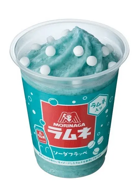 「森永ラムネソーダフラッペ」（税込298円）