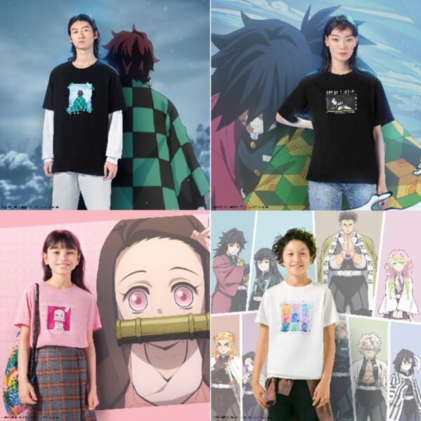 ユニクロ「UT」とジーユーからアニメ「鬼滅の刃」コレクションが再び登場