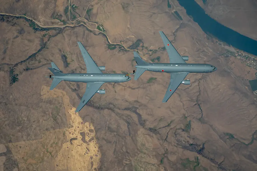 航空自衛隊向けKC-46A 1号機が初の空中給油試験を実施 | おたく