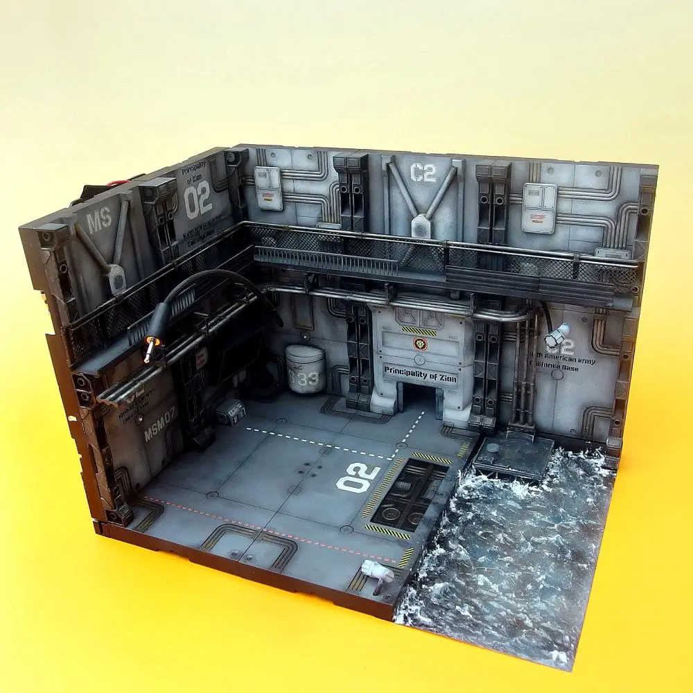 キャリフォルニアベース基地内をイメージした作品。