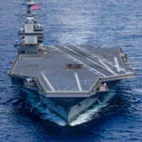 試験海域へと航行する空母フォード（Image：U.S.Navy）