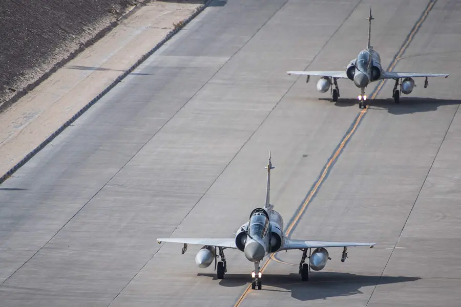 カタール空軍のミラージュ2000-5（Image：USAF）