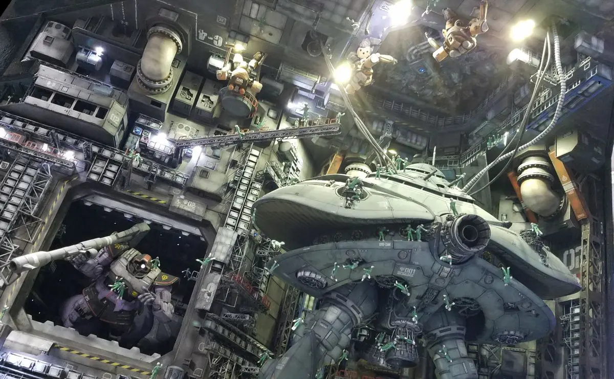 2020年の最新作「宇宙要塞ソロモン」。6年の年月をかけ、まんねん工房さんの作品は超絶クオリティの傑作に。