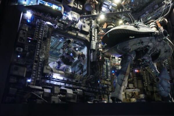 宇宙要塞ソロモンをイメージ。