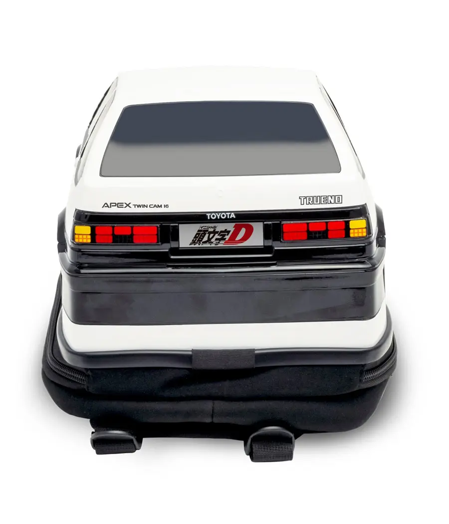 頭文字D」のハチロク（藤原とうふ店仕様）が子ども用のリュックに