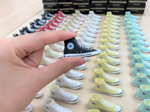 「CANVAS ALL STAR」を再現した消しゴム