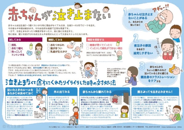 夜泣きのフライヤーがこちら